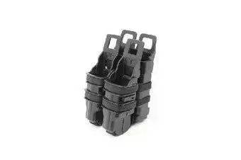 Zestaw ładownic FAST na magazynki 5,56 i 9mm - czarny