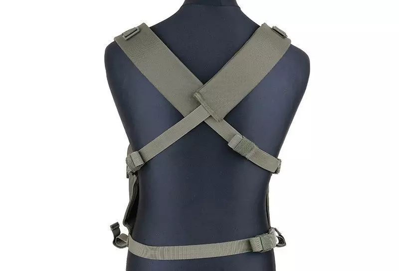 Chest Rig type tactical vest - olive