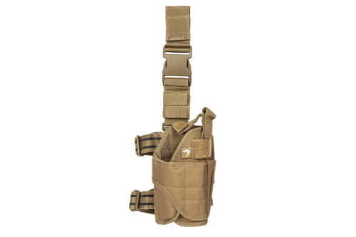 Adjustable universal leg holster - Coyote
