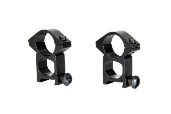 Dwuczęściowy montaż optyki na szynę RIS (wysoki)