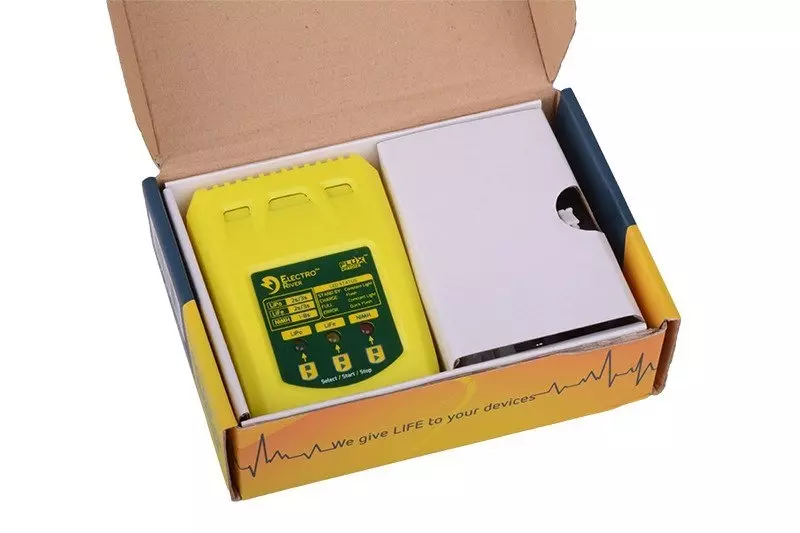 Kit #AirsoftReady - cargador + Bolsa Li-Po