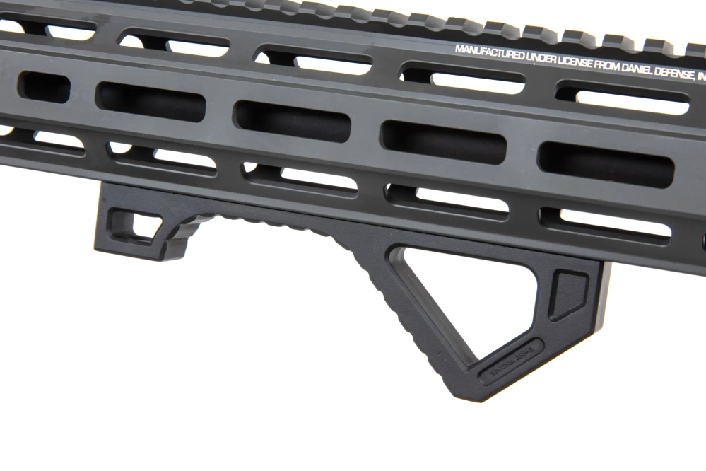 Airsoft geweer Specna Arms Daniel Defense® RIS III 12,5'' SA-P28 Prime™ Aster II ETU met brushless motor Grijs