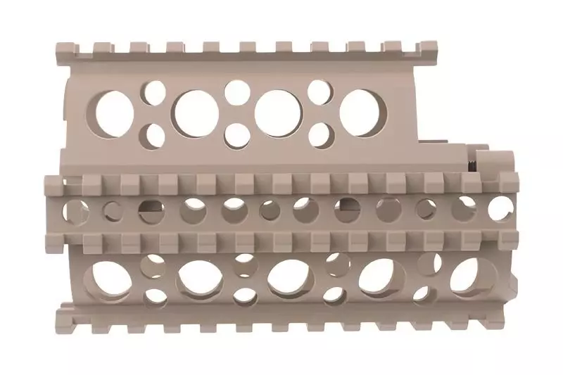 Zestaw szyn RIS typu M83K do AK - tan