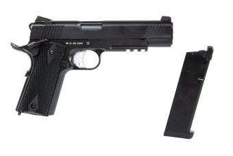Replika pistole Double Bell M1911 302 Černá