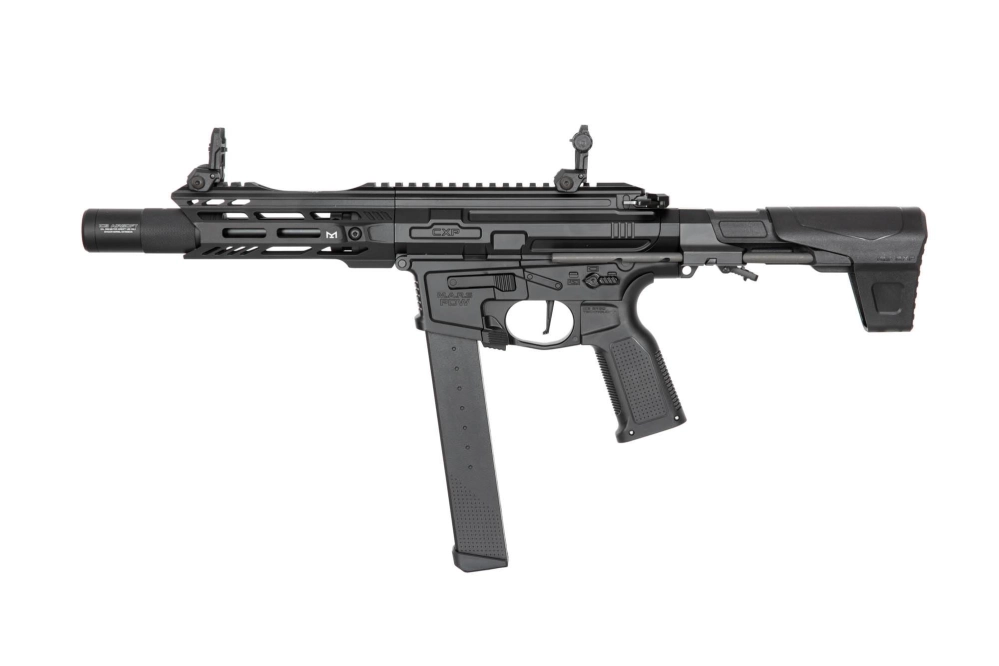 Pistolet mitrailleuse airsoft CXP-MARS PDW9 - noir