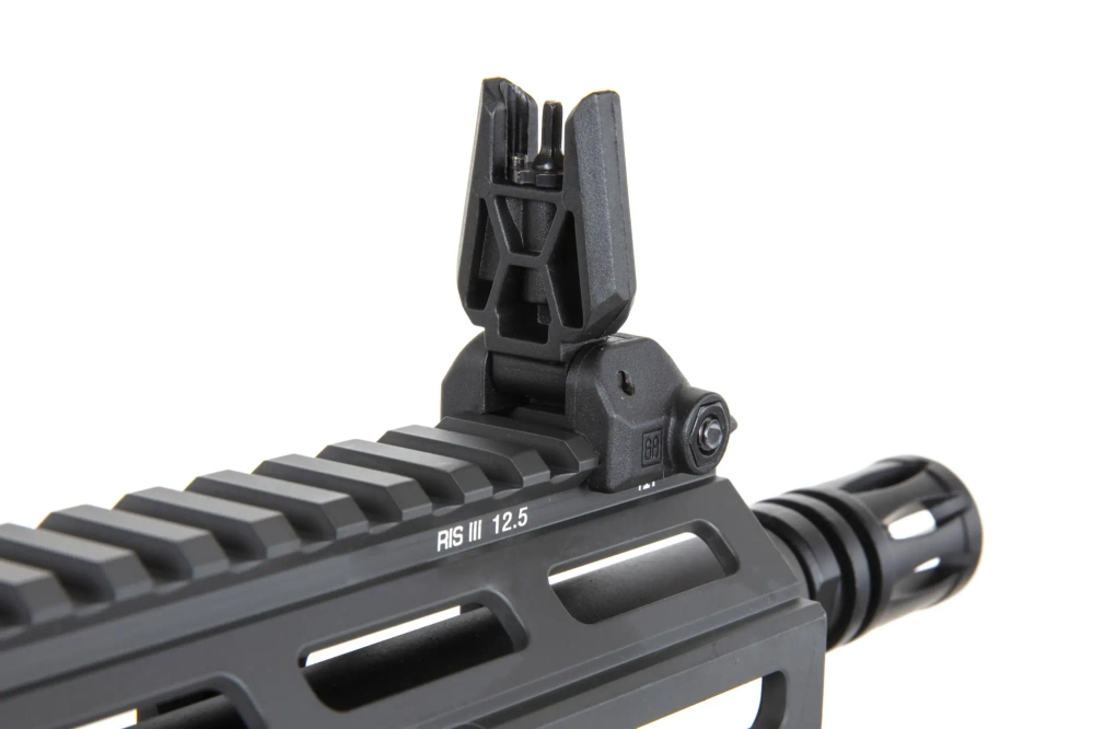 Airsoft geweer Specna Arms Daniel Defense® RIS III 12,5'' SA-P28 Prime™ Aster II ETU met brushless motor Grijs