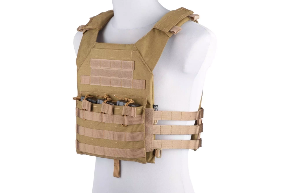 Gilet tactique Rush Plate carrier - bronzé