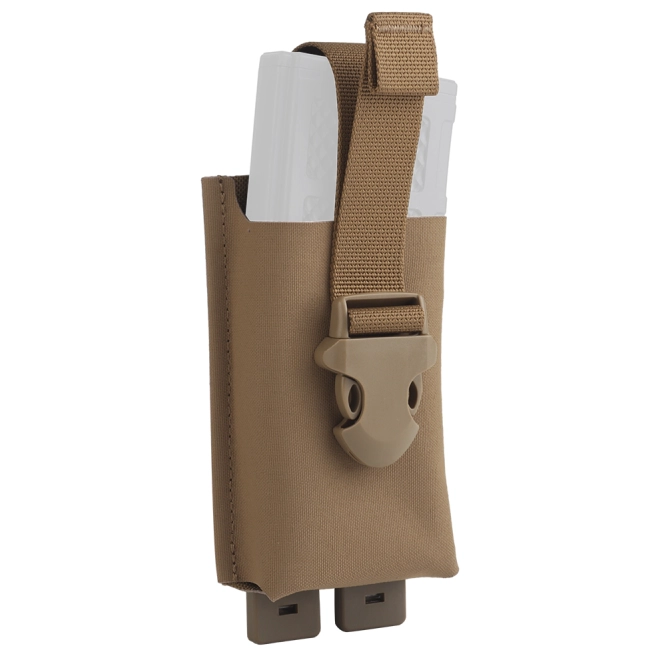 Funda para cargador Wosport Webbing Single Mag Pouch Coyote Brown