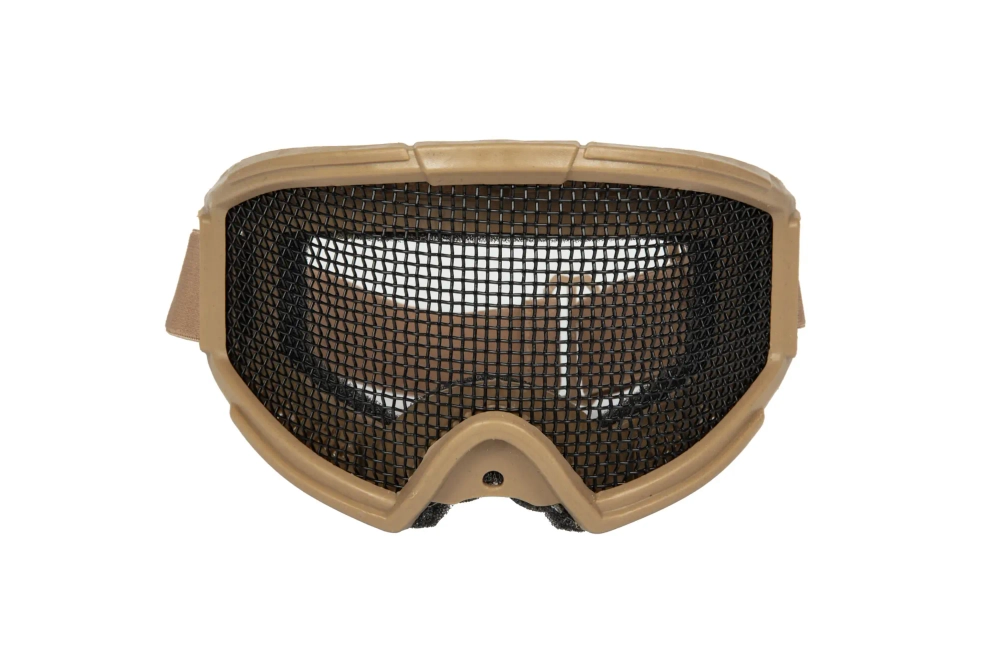 Tactical goggles with mesh - Tan