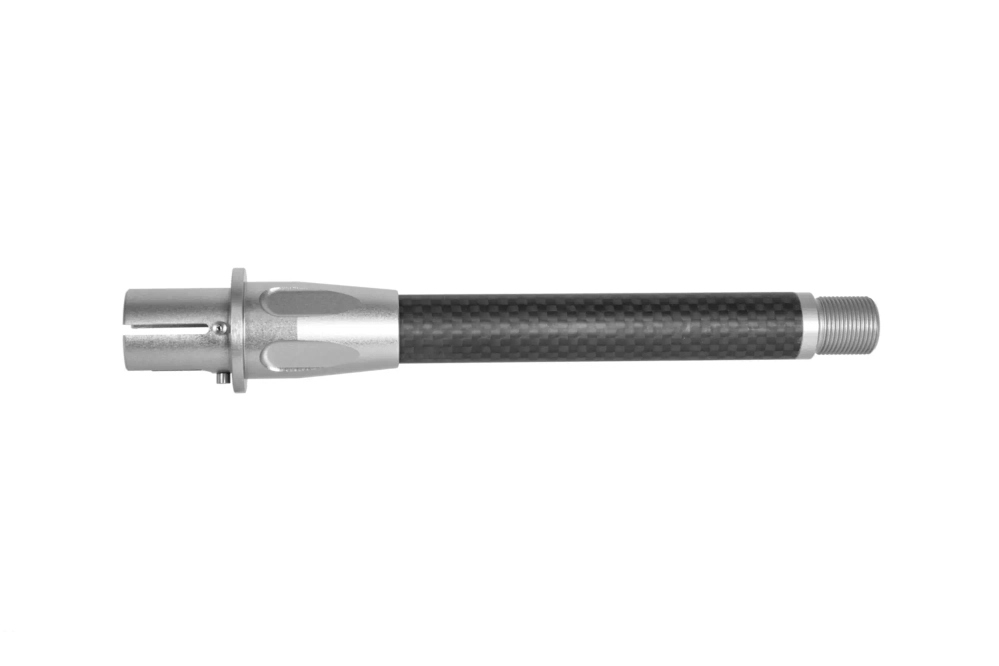 Carbon 6 inch lange buitenloop voor M4/M16 replica's - Zilver