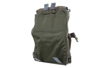 Panneau d'assaut V5 PC avec pochettes de pistolet Wosport Ranger Green
