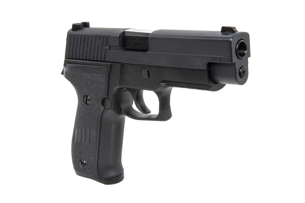 Pistole WE F226 RAIL airsoft černá