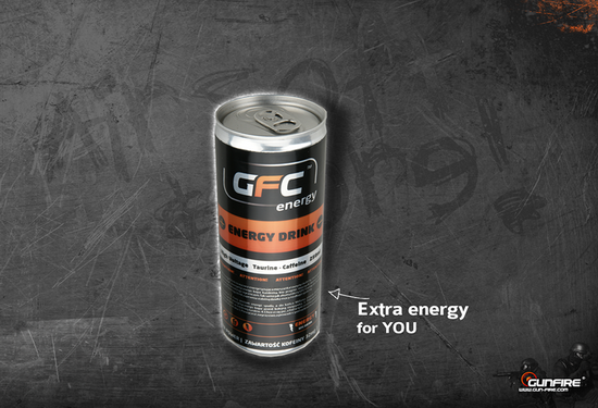 Bebida energética Gunfire