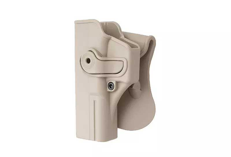 Polymerové pouzdro pro Glock 17/22/31 PRO LEVÁKY - tan