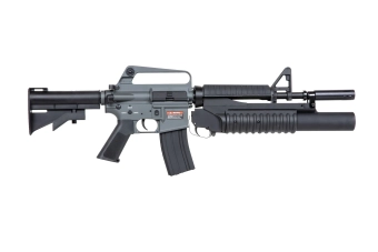 East Crane EC-704 Kestrel™ ETU ASG carbine avec lance-grenades Gris
