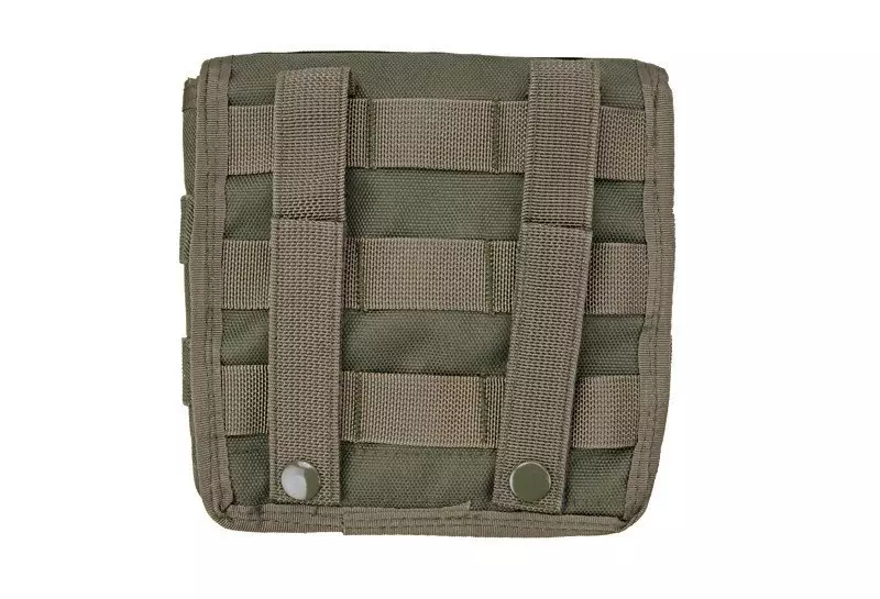 Pouch multiusos con portamapas - verde oliva