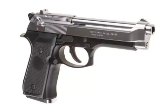 Replika pistoletu M92F Military Model (srebrny zamek)