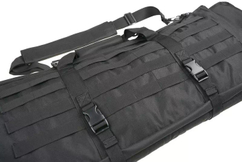 Dvojitý pouzdro na zbraně 90cm - černý