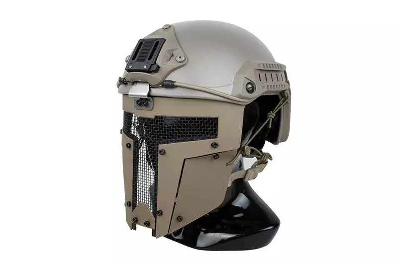 SPT Face Shield for FAST Helmets - Coyote Brown