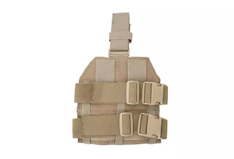 Leg panel with universal holster  - tan