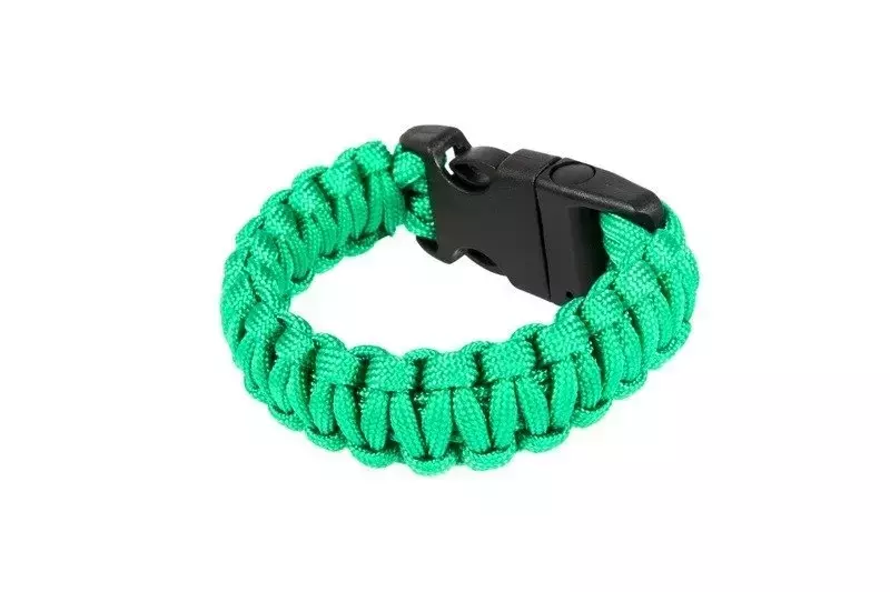 Survival Bracelet (Fastex) - Green