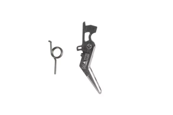 Languette de déclenchement avancée en aluminium CNC (Style A) - Argent