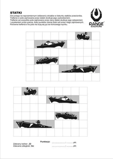 Střelecké štíty lodí - 50ks