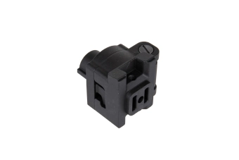 Metal hinge with AR-15 type stock adapter for replicas from the RK74-T/E/CQB series (G-05-054)