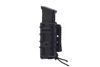 SMC Pistol Magazine Pouch with flocking (QD belt)  - black