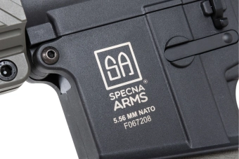 Specna Arms SA-F08 FLEX™ BLDC™ HAL ETU™ Carabina airsoft de oliva Gen. 2