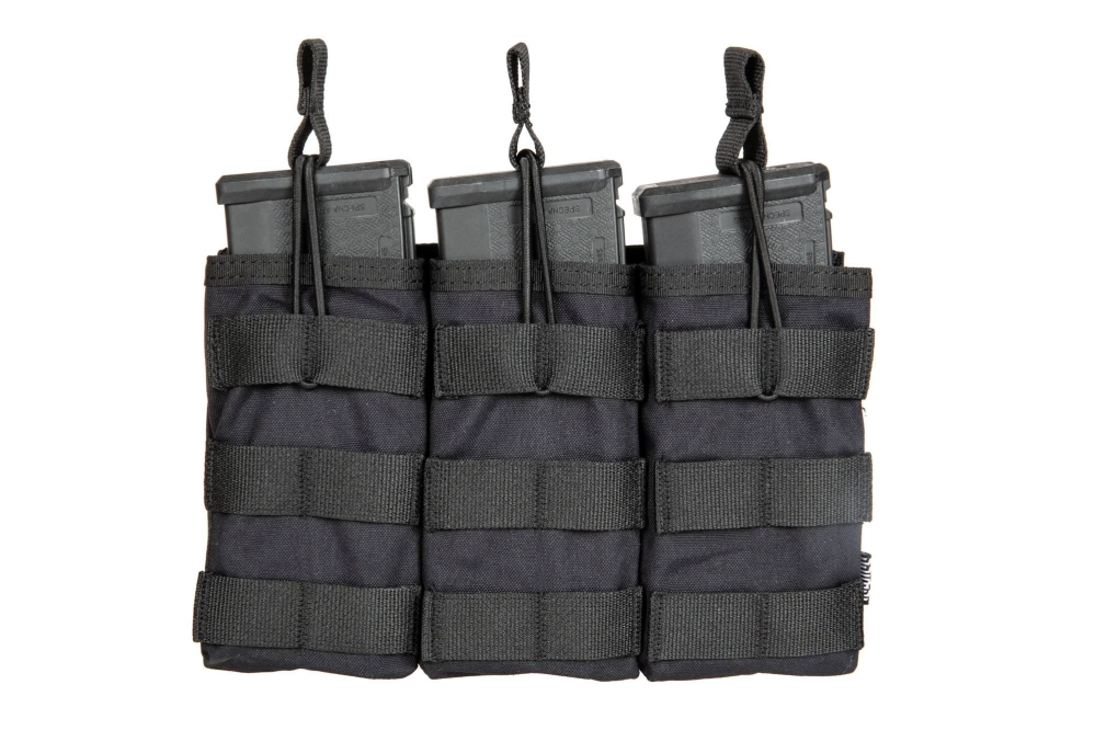 Portacargador triple Open Koga - Negro