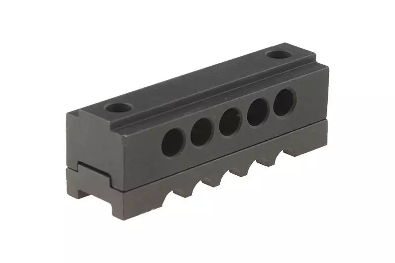 Montaż optyki 30mm QD na szynę RIS (z podwyższeniem)