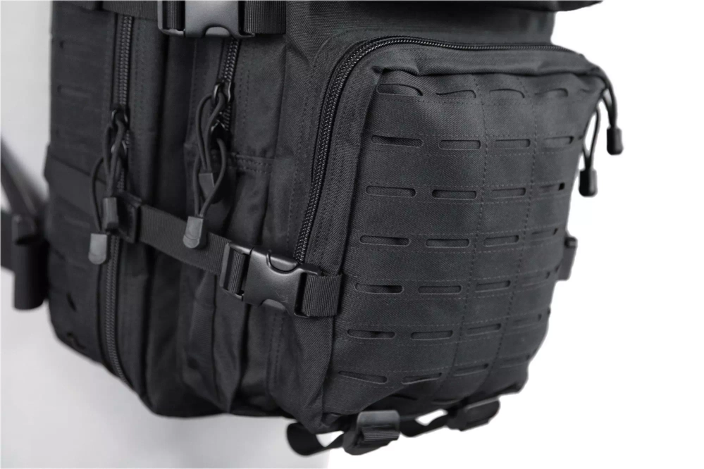 Medium patrol Laser-Cut backpack - black