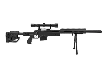 MB4410D sniper rifle replica - with scope and bipod