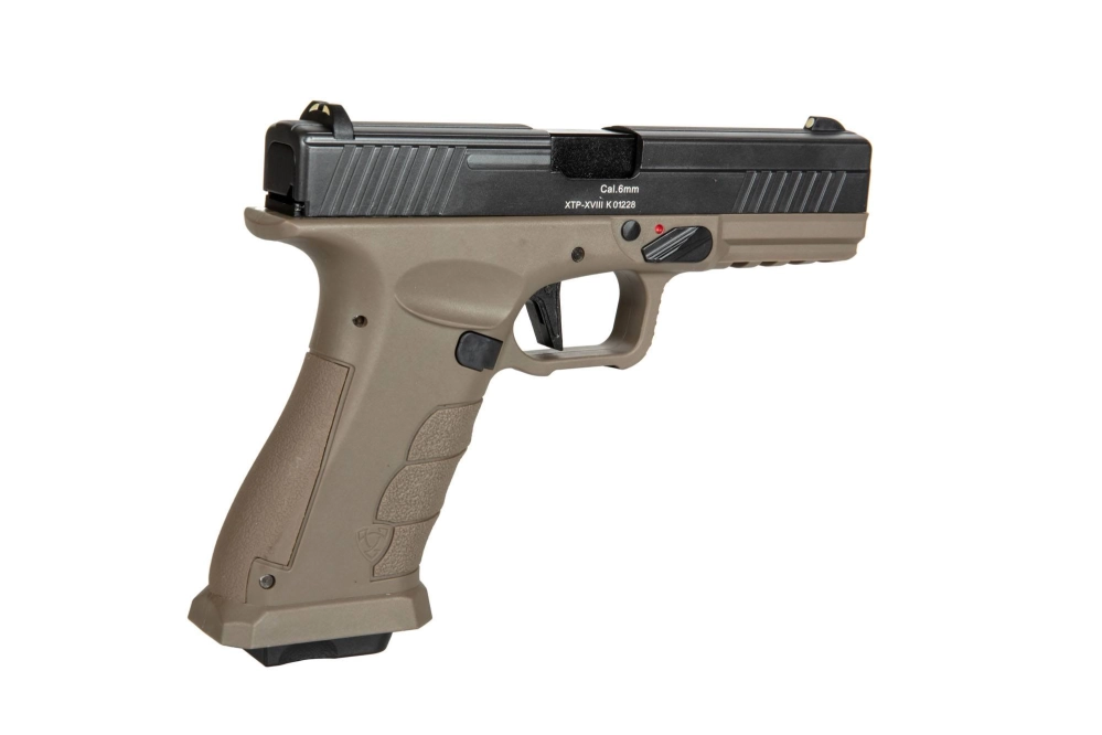 Airsoft pistole XTP.D - Poloviční opálení (CO2)