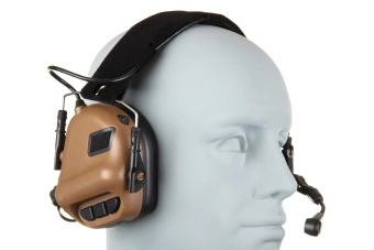 Aktywne ochronniki słuchu Earmor M32 MOD.4 Coyote Brown