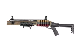 Fusil à pompe airsoft 8875 - Demi-Tanné