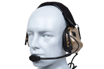 Auriculares Tactical Gen. 5 Wosport HD-20 Tan