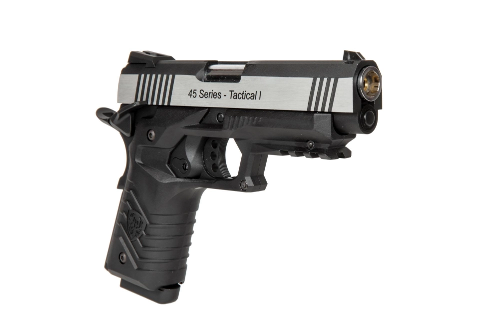 Pistola de airsoft HG-171 - negro / plata