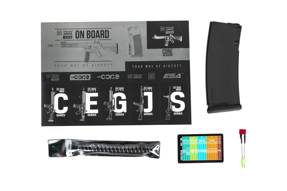Specna Arms SA-C08 CORE™ HAL ETU™ Carabine airsoft à tir unique Noir