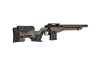 Airsoft pušky odstřelovací puška AAC T10-S - olivově šedá