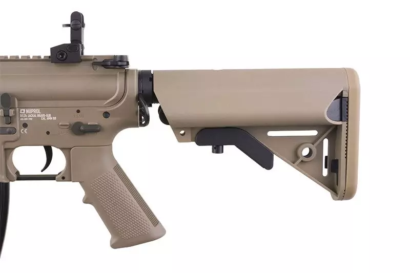 Airsoftová zbraň puškaka DELTA JACKAL BRAVO - Tan