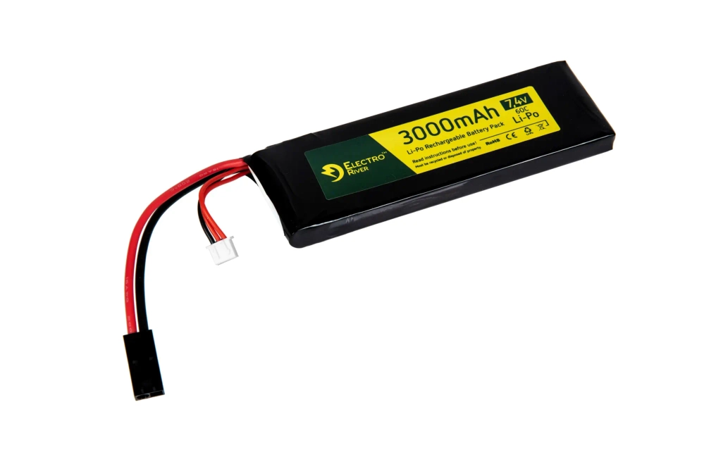 Battery LiPo 7,4V 3000mAh 60C