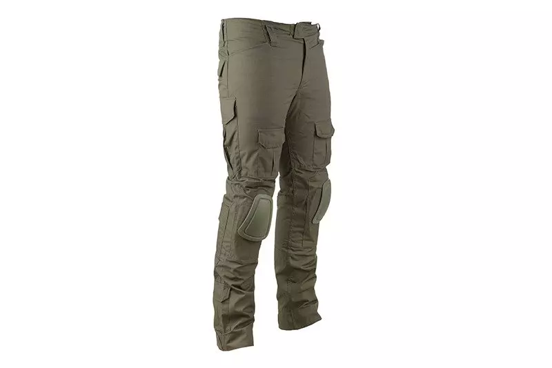 Pantalones Combat Uniforme con rodilleras - oliva