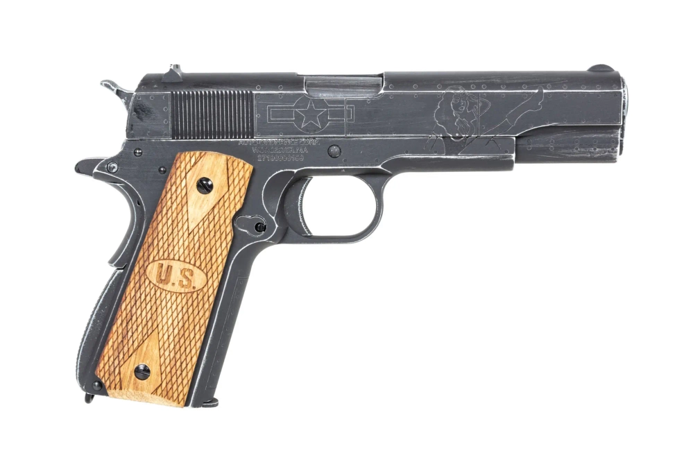 Cybergun Auto Ordnance 1911 Victory Girl Groen Gas ASG Pistool