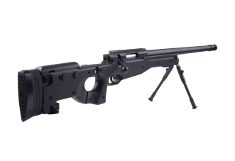 Réplique du fusil de précision P288 avec bipied - noir