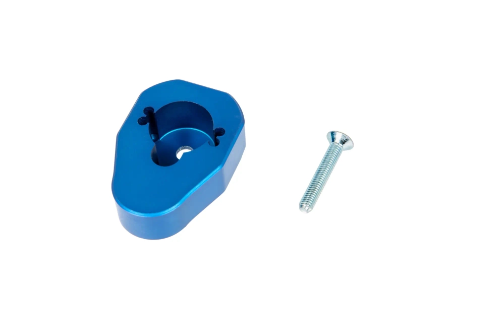 CNC steun voor M4/M16 AEG/HPA replica's - Blauw