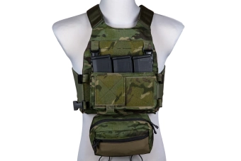 FCS-type tactical waistcoat with MK Chest Rig - MC Tropic