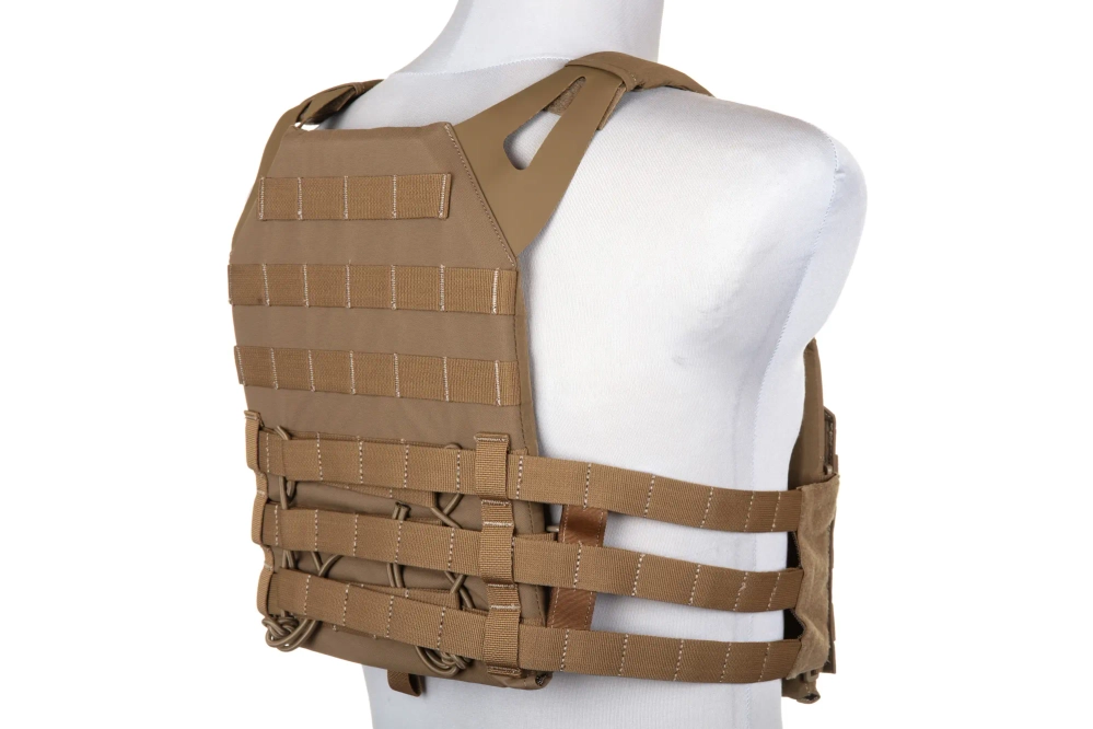 Kamizelka typu Plate Carrier Ape Force Gear JPC 1.0 Coyote Brown