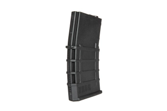 Polimerowy magazynek mid-cap 120 kulek do replik M4/M16 - czarny